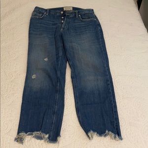 Free people boyfriend jeans